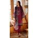 Maroon Lawn Salwar Kameez Indian Pakistani Summer Suit